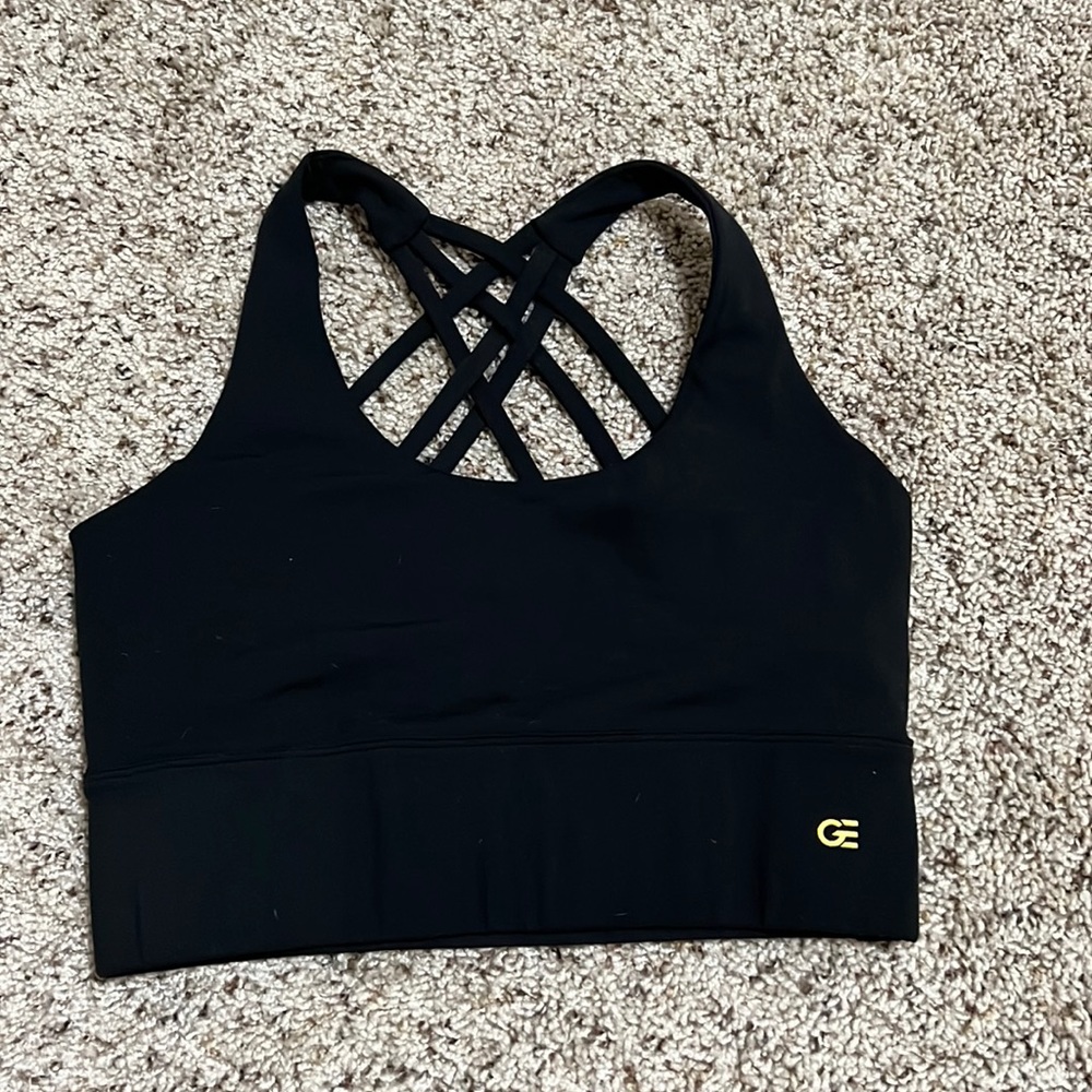 Gold Elite Sports Bra